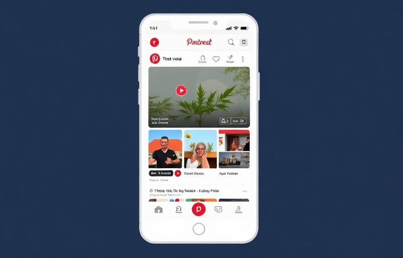 Find the Pinterest video pin